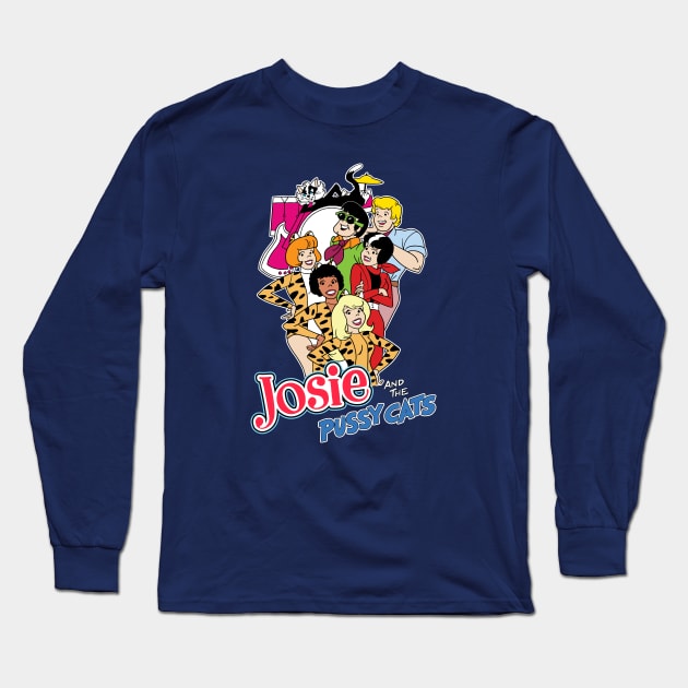 Josie & The Pussycats Long Sleeve T-Shirt by Chewbaccadoll